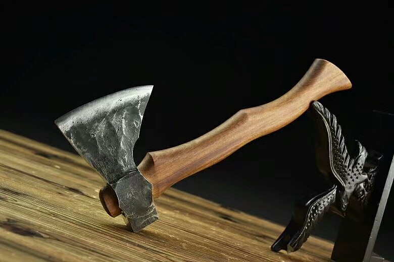 和风堂美术刀剑 锰钢夹钢手斧/飞斧（图ZMjA1NjA2ODY0） - 工艺品设计 - 站酷设计师和风堂美术刀剑原创素材 - 站酷ZCOOL