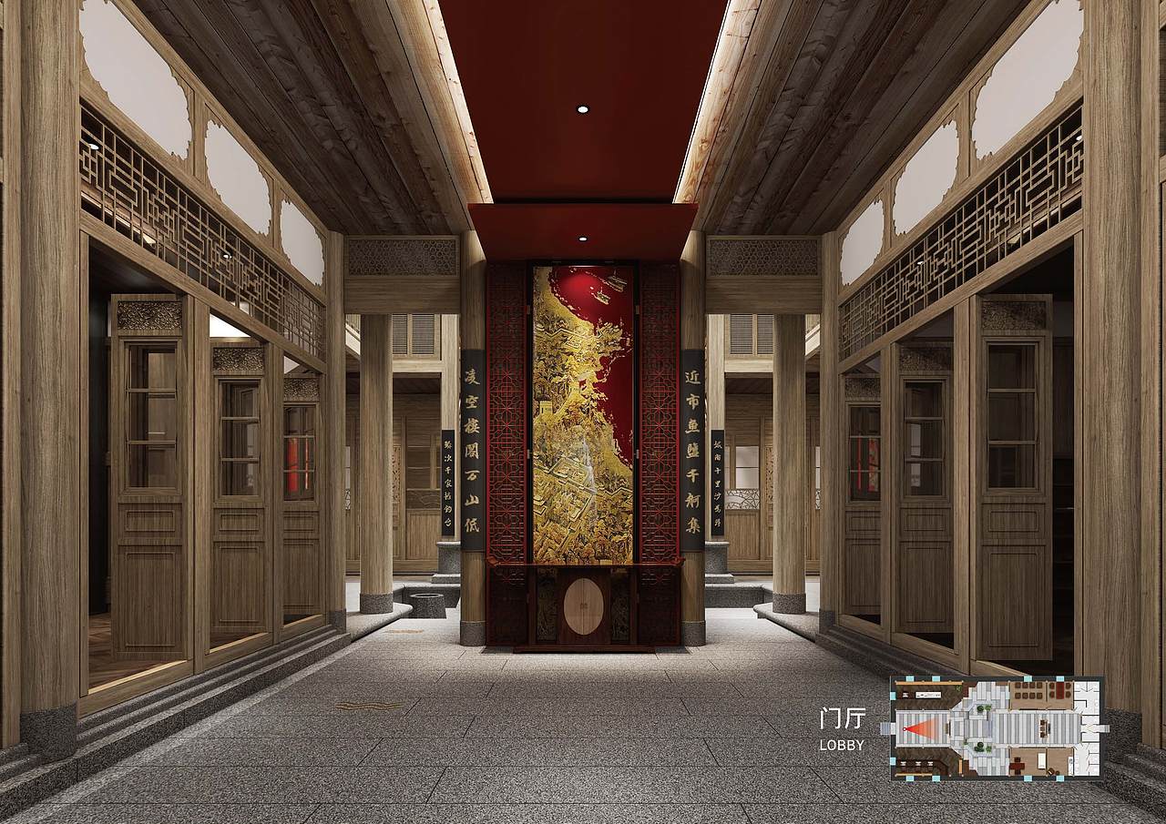 上下杭历史文化街区游客服务中心展陈设计方案（图ZMjQzMDg0MzU2） - 展陈设计 - 站酷设计师Symmetra原创素材 - 站酷ZCOOL
