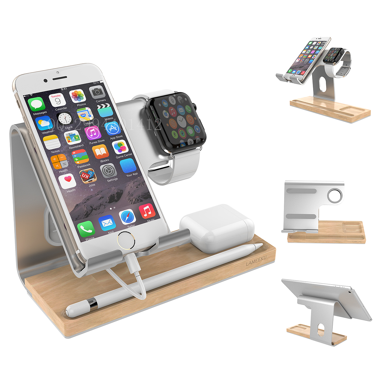 手机支架 建模渲染 亚马逊