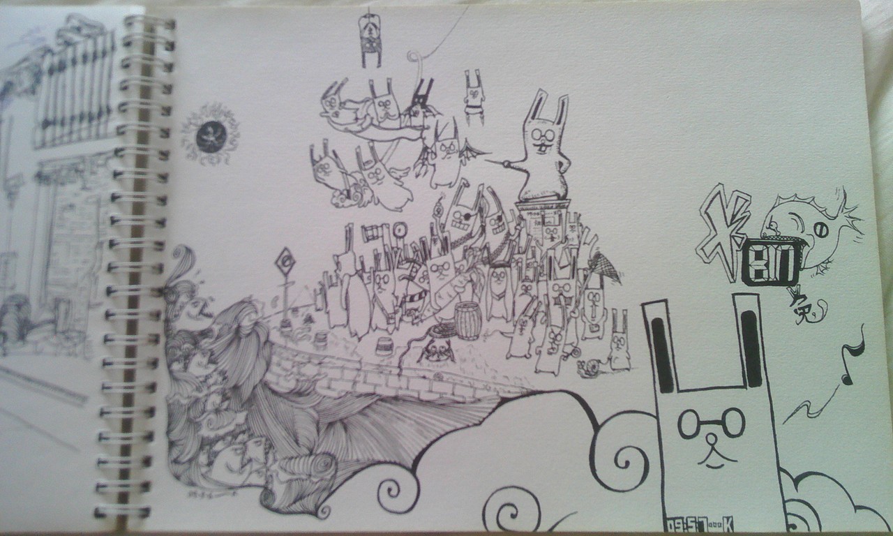 自己的04年—09年的本子,画满了快乐和悲伤~~~~~~