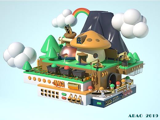 最近的一些习作,CINEME 4D & OC