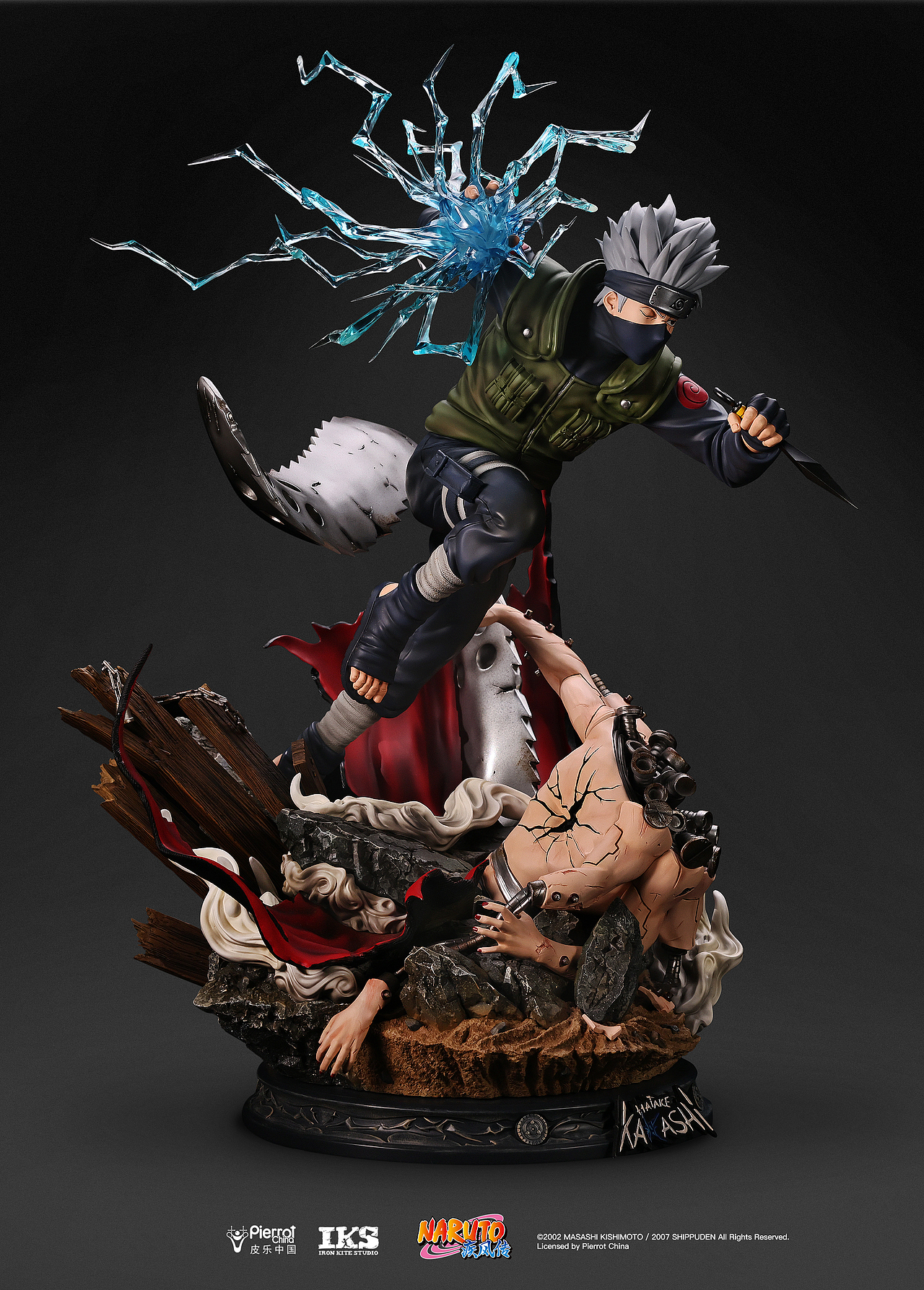 铁风筝工作室 × 火影忍者 1/4《旗木卡卡西》雕像官图（图ZMjkwNzE3Nzgw） - 产品摄影 - 站酷设计师铁风筝工作室原创素材 - 站酷ZCOOL