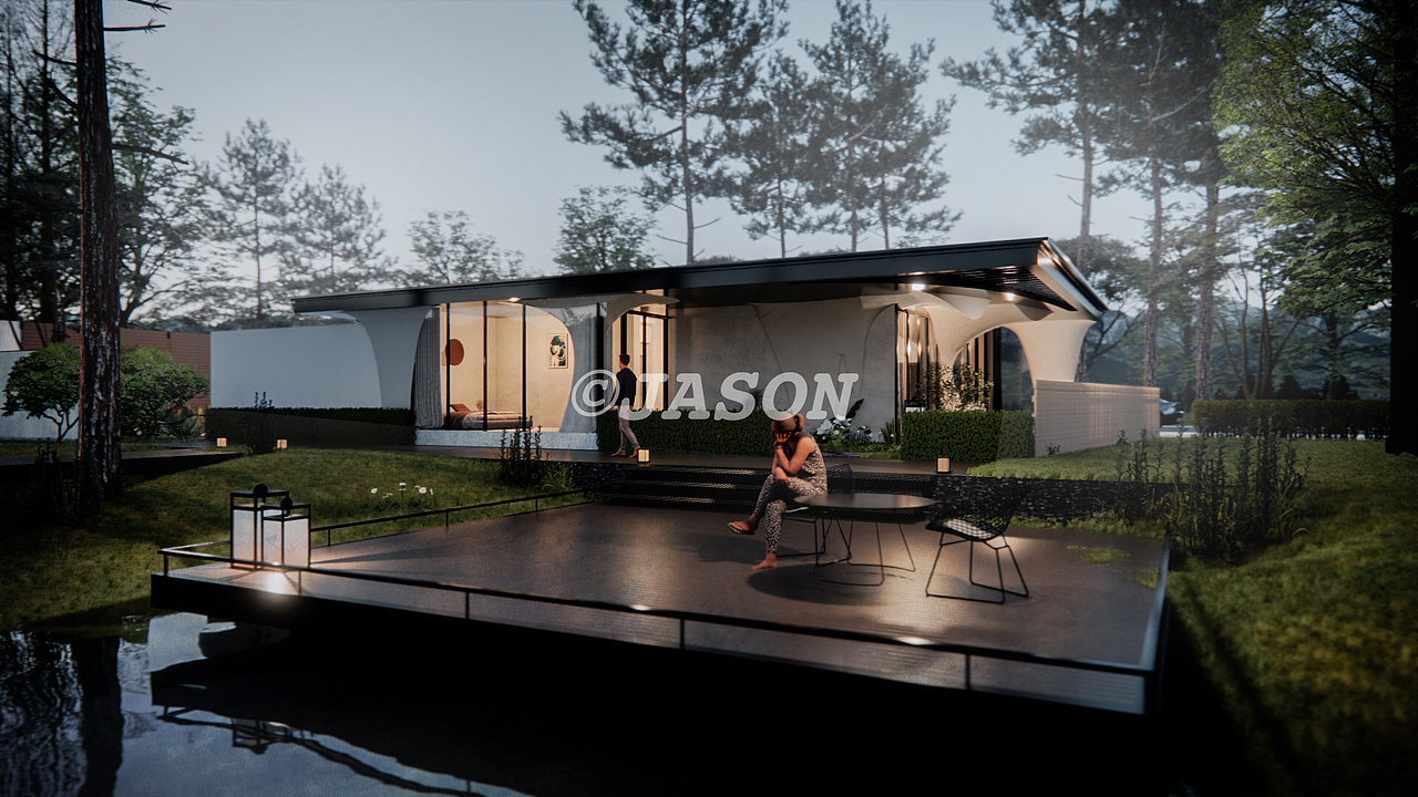 山海墅效果图设计（图ZMjk5MjEyOTcy） - 建筑/空间 - 站酷设计师JASONHY2原创素材 - 站酷ZCOOL