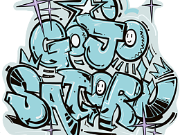 涂鸦字体设计