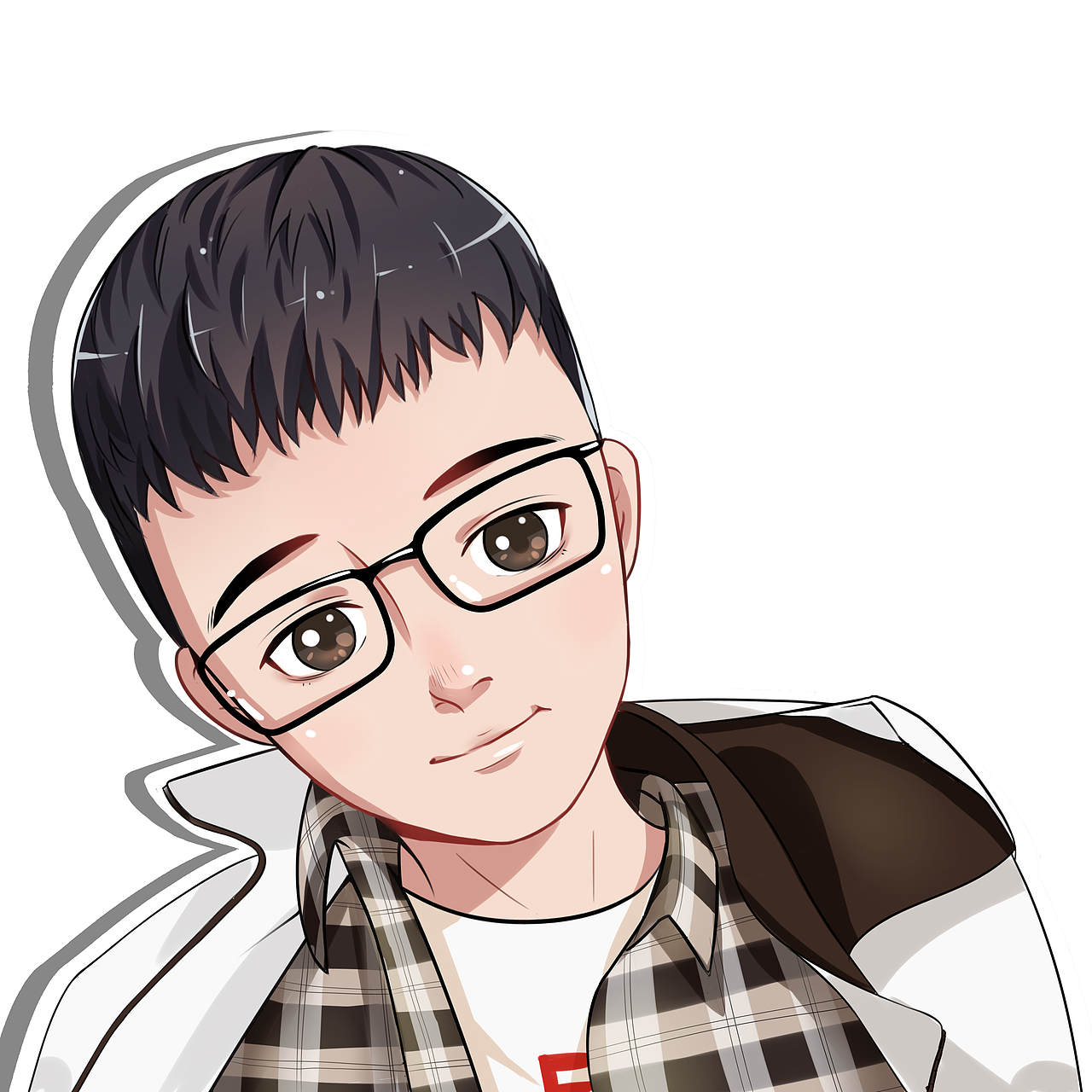 人物头像插画合集（图ZMTA2ODA5NjI4） - 商业插画 - 站酷设计师影茶茶原创素材 - 站酷ZCOOL