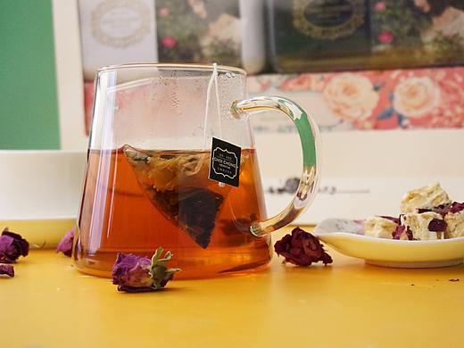 玫瑰咖啡普洱摄影