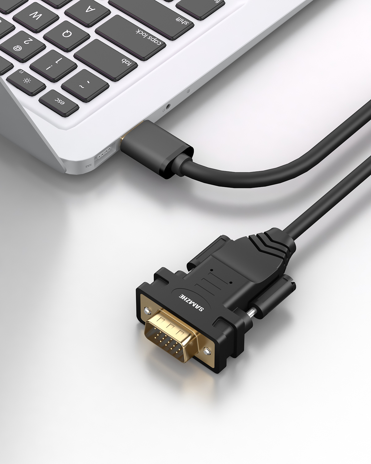 山泽usb转rs232串口线