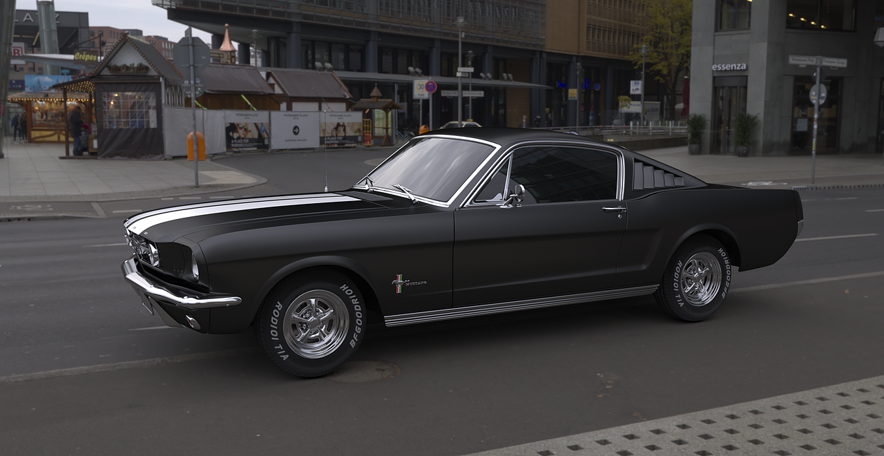 1965Ford Mustang Fastback（图ZMjIzNjkyMTcy） - 机械/交通 - 站酷设计师哈哈嘿哟yo原创素材 - 站酷ZCOOL
