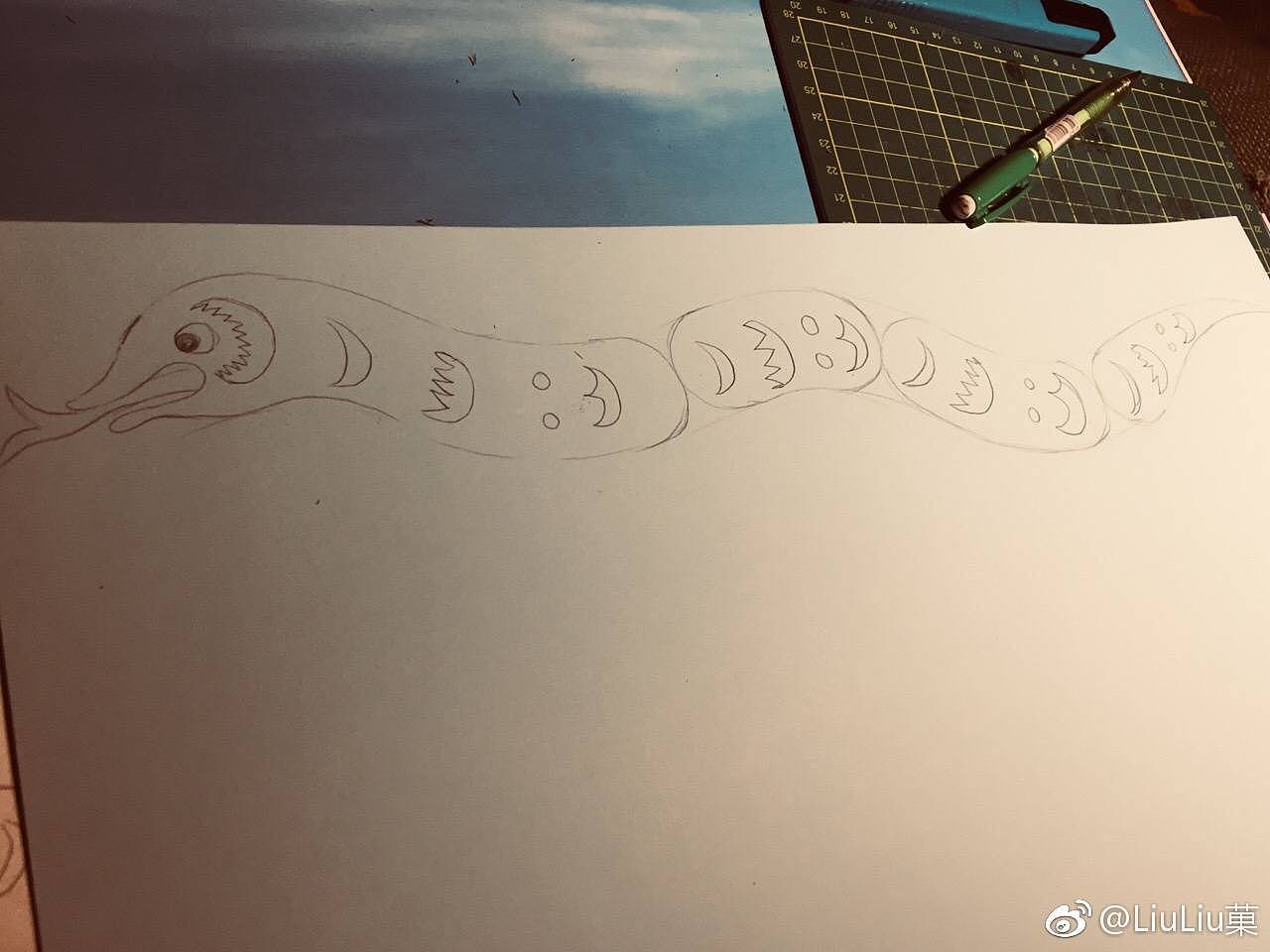 手工-一个简易皮影的诞生（图ZMTAwOTUzMTQ4） - 其他手工艺 - 站酷设计师LiuLiu_菓原创素材 - 站酷ZCOOL