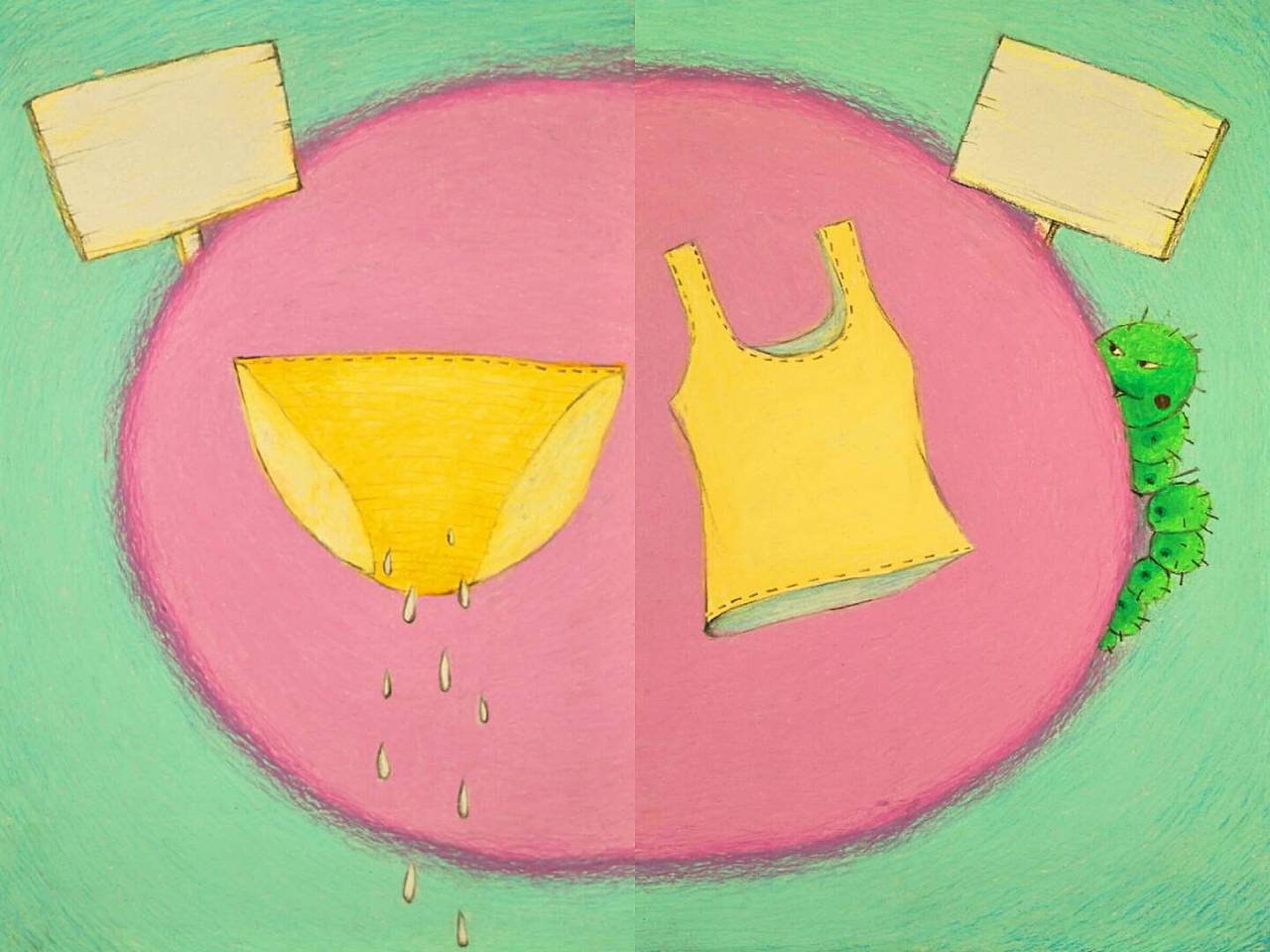 一些自己很喜欢却没有被通过的儿故事绘本图。