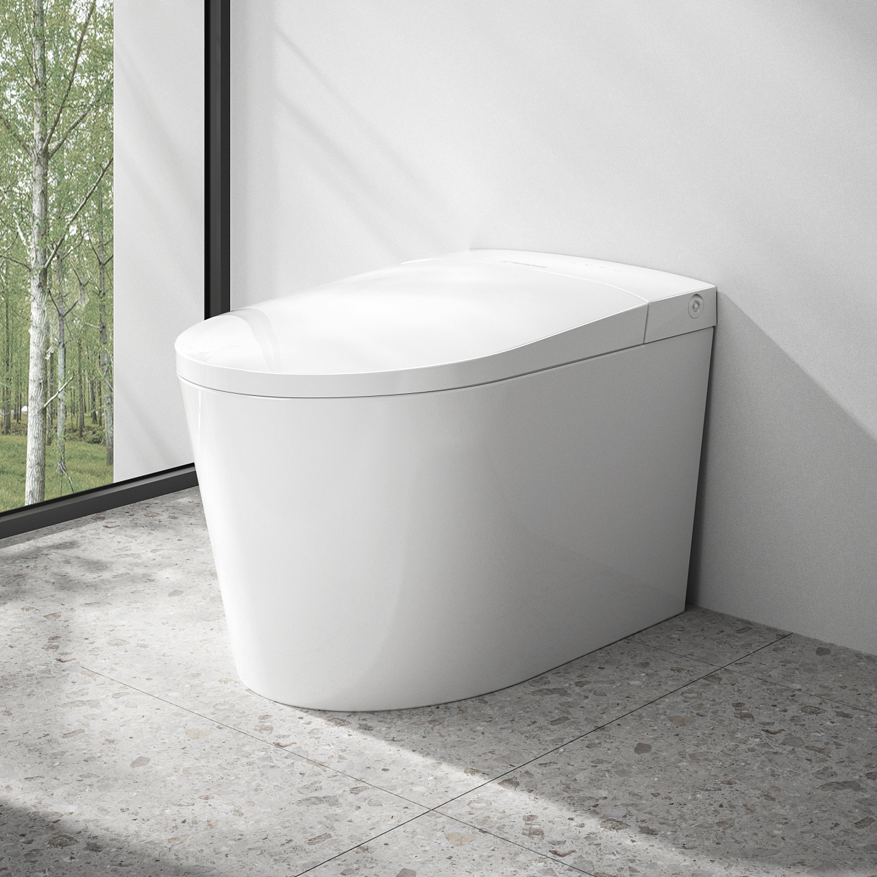 室内马桶渲染 白底图渲染|三维|场景|z50607817 - 原创作品 - 站酷