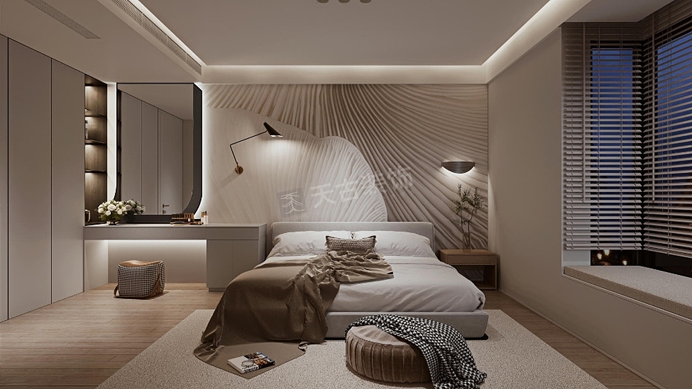 金科绿韵康城装修,错层现代简约风格设计