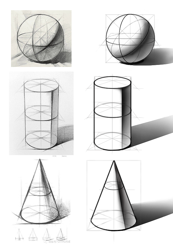 结构素描日常练