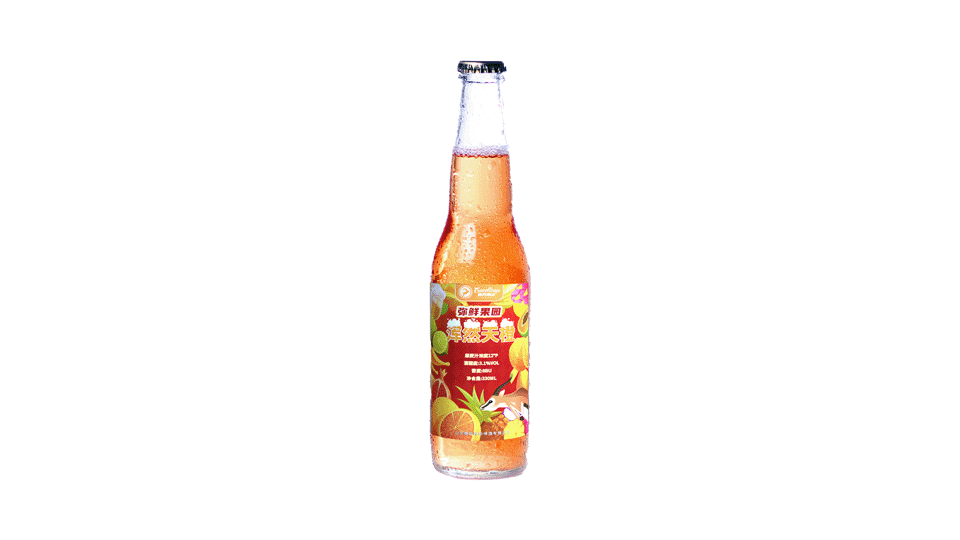 【弥鲜果园】果味啤酒包装设计（图ZMjg0NzM1NDk2） - 包装 - 站酷设计师马尔克斯文创原创素材 - 站酷ZCOOL