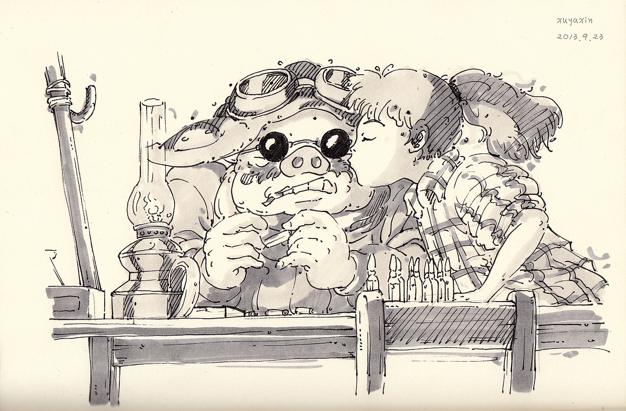 速写（图ZMTE1Njk2MDQ=） - 绘画 - 站酷设计师雅馨Elsie原创素材 - 站酷ZCOOL