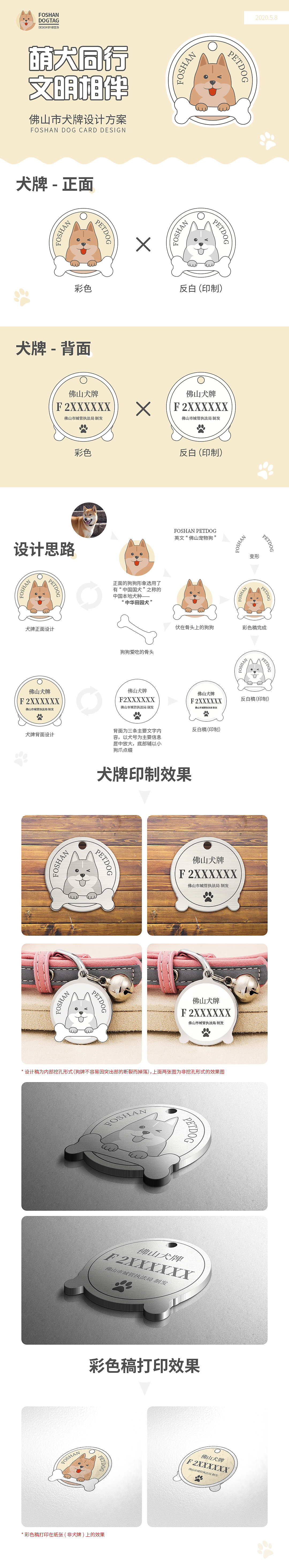 狗牌/犬牌设计
