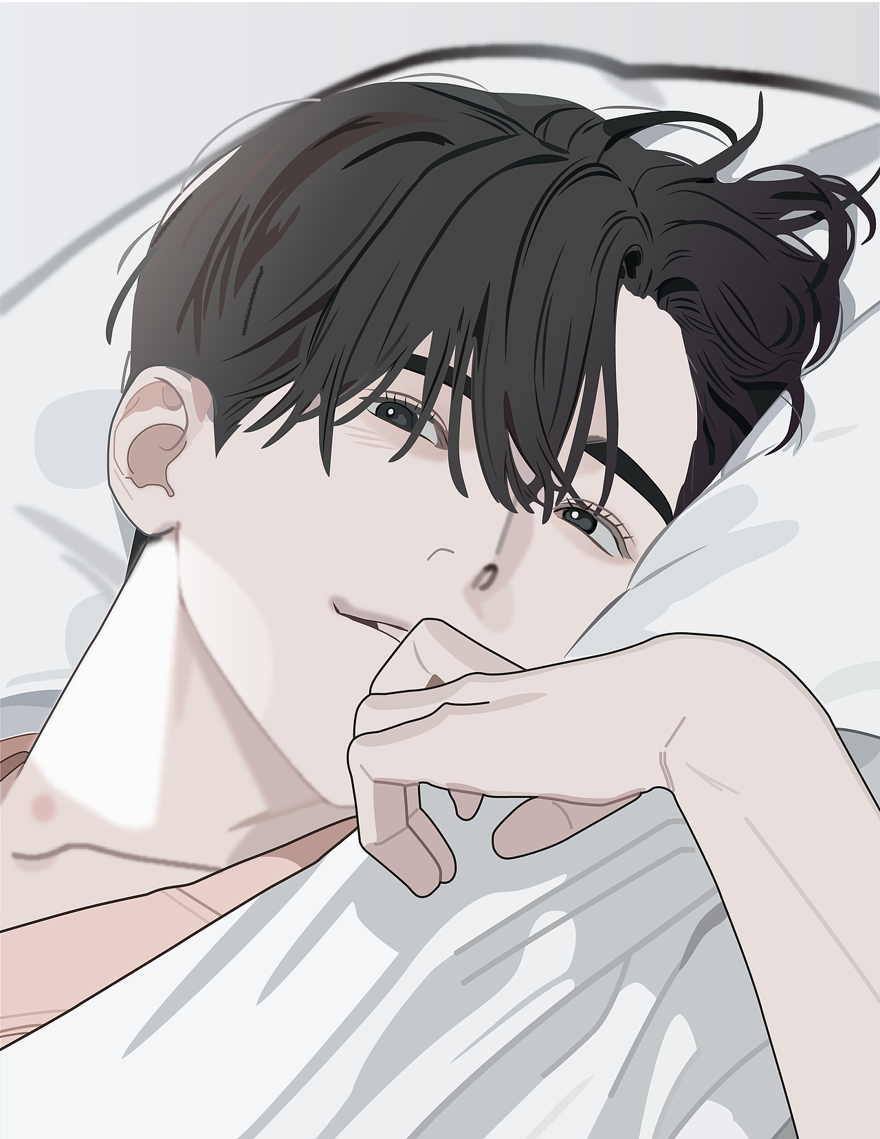 插画人物（图ZMjExNDE4MjY0） - 创作习作 - 站酷设计师帕尼尼浦原创素材 - 站酷ZCOOL
