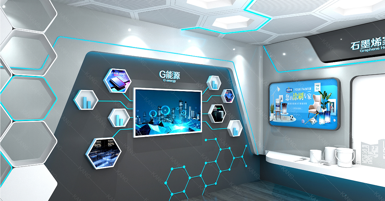 企业展厅（图ZMjE2ODk0MDMy） - 场景 - 站酷设计师治术艺空原创素材 - 站酷ZCOOL