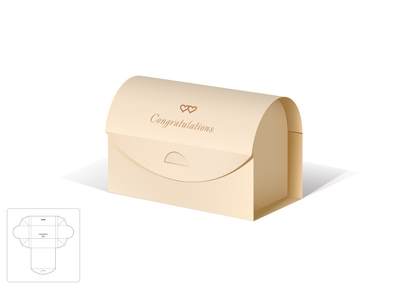 礼品包装盒-异形包装结构图（图ZMjc3MTA1MzQ4） - 包装 - 站酷设计师鲸落素材原创素材 - 站酷ZCOOL