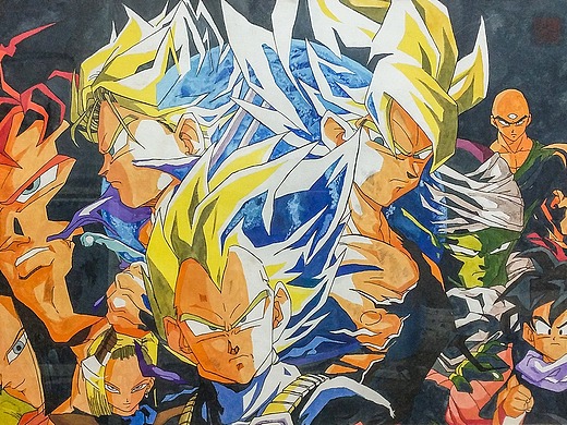 健身房,涂鸦,七龙珠_素材网站_图片免费下载-zcool站酷