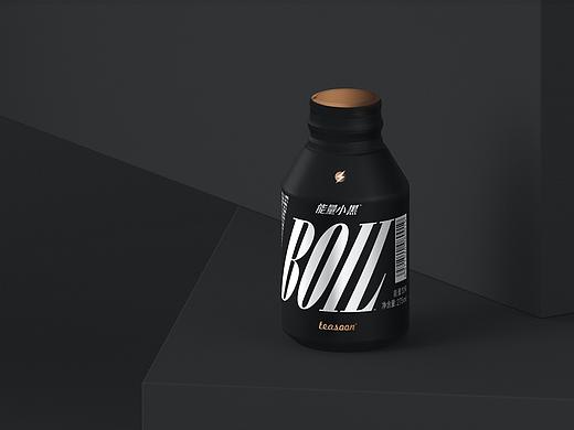 BOIL&CHIIL 黑白罐包装设计