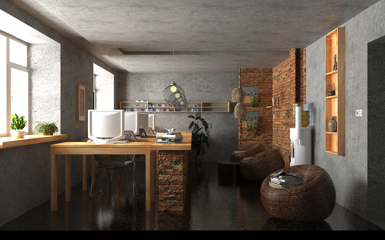 loft办公室|空间|室内设计|LeungManHo - 原创作品 - 站酷 (ZCOOL)