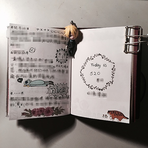 手账；排版；胶带（图ZNDUzOTczNDQ=） - 书籍/画册 - 站酷设计师陈陈_C原创素材 - 站酷ZCOOL