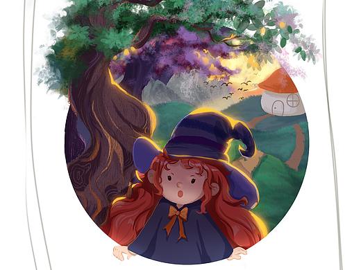 小魔女（个人主页-ZNTc0ODkzNDg=） - 创作习作 - 站酷设计师娑弥树原创素材 - 站酷ZCOOL