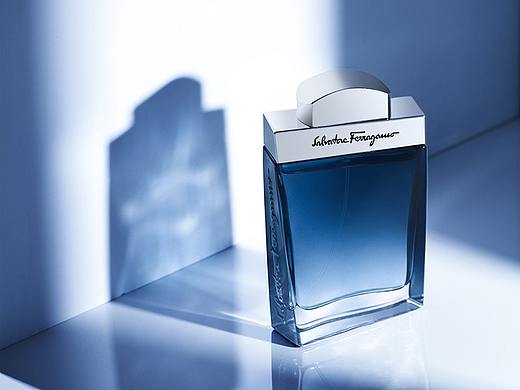 菲拉格慕香水摄影修图化妆品场景摄影