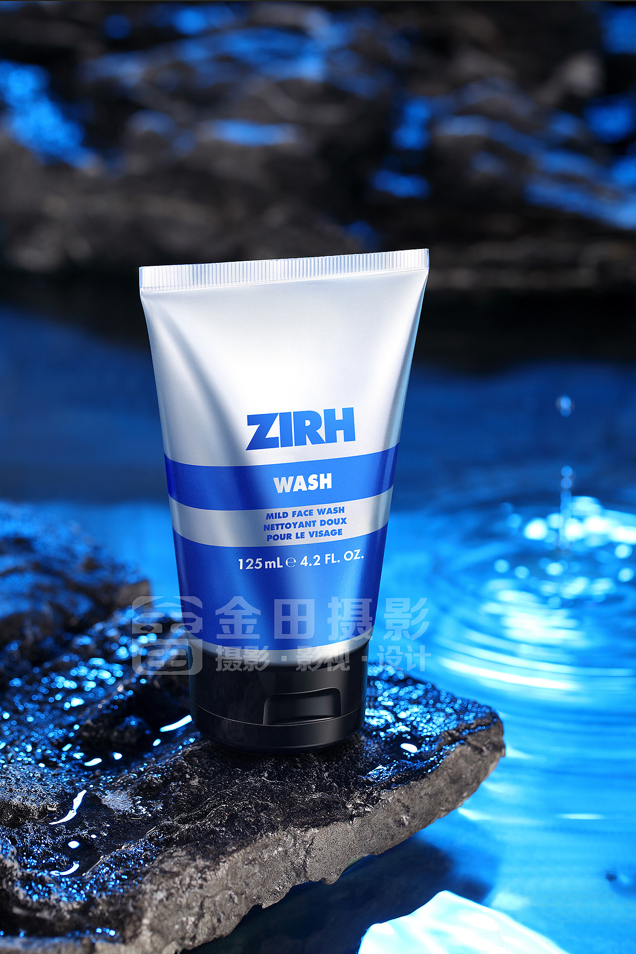 男士护肤产品拍摄-化妆品创意摄影-后期修图-金田摄影（图ZMjQwNDk1Njc2） - 修图/后期 - 站酷设计师金田摄影原创素材 - 站酷ZCOOL