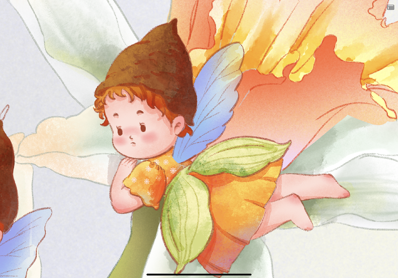 小精靈（圖ZMzEwMDY4NzQ4） - 兒童插畫 - 站酷設(shè)計(jì)師米粟原創(chuàng)素材 - 站酷ZCOOL