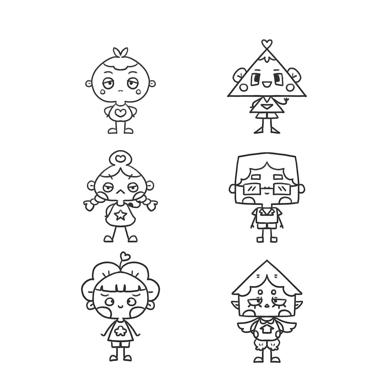 小人物设计/头像设计