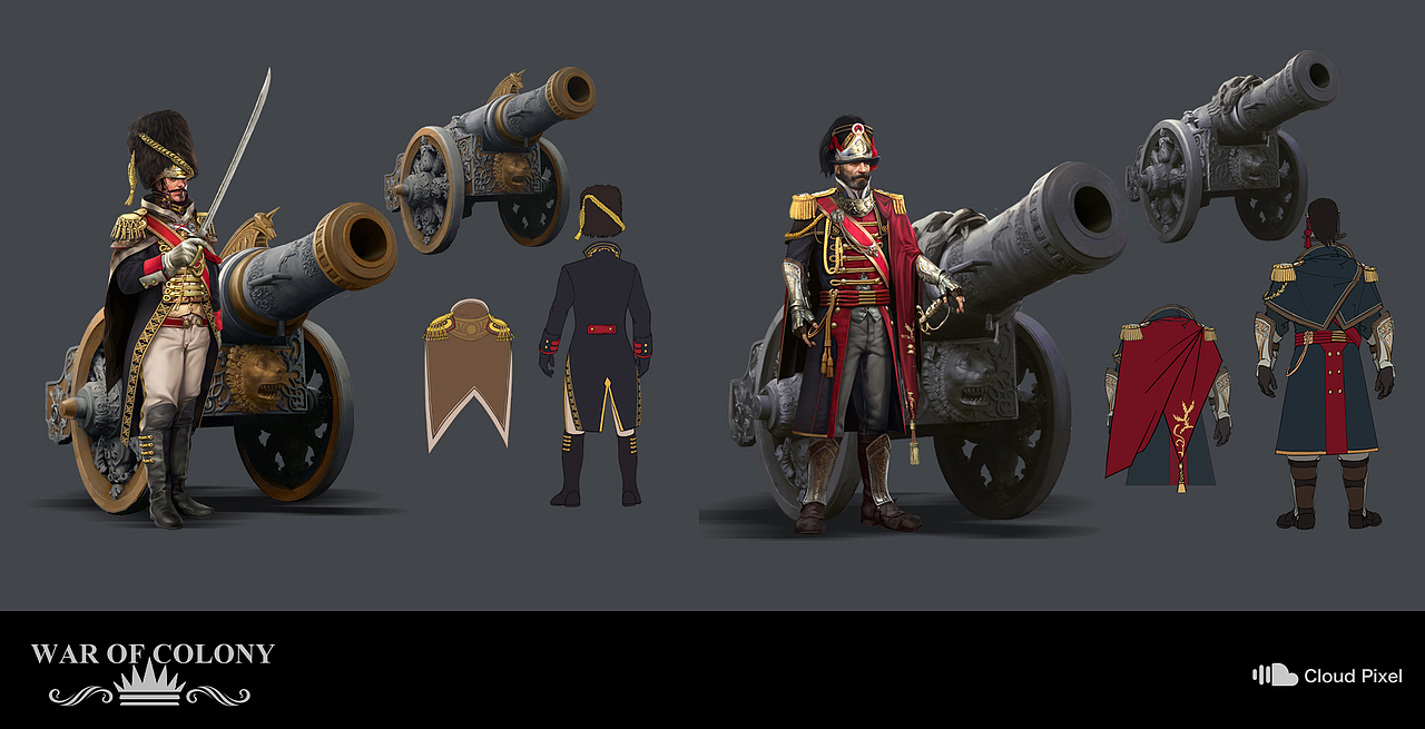 war of colony（图ZMjE1NjAzODY0） - 游戏原画 - 站酷设计师CloudPixel原创素材 - 站酷ZCOOL