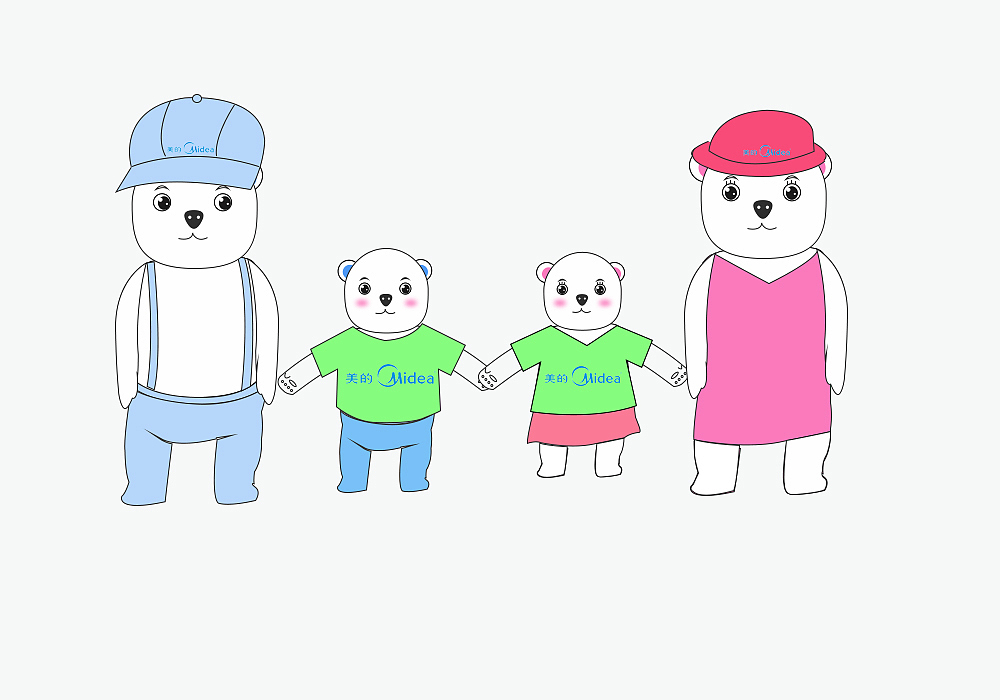 熊一家（图ZODQyMDY0MDA=） - IP形象 - 站酷设计师HEISE星期8原创素材 - 站酷ZCOOL