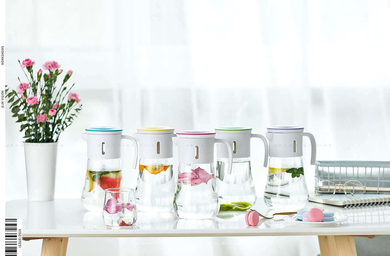 冷水壶摄影 | 简木视觉 × 沥水壶保温杯玻璃杯水杯摄影