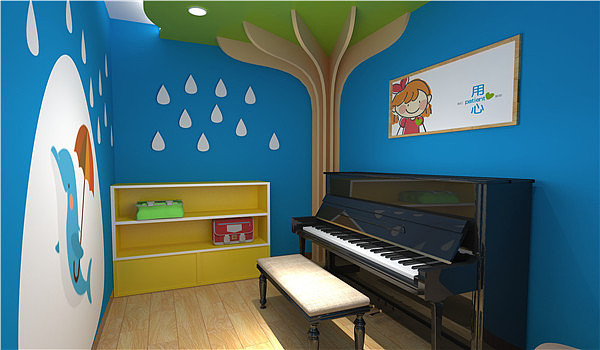 重庆培训学校装修 培训学校软装搭配 培训学校教室设计 鼎庭装饰作品