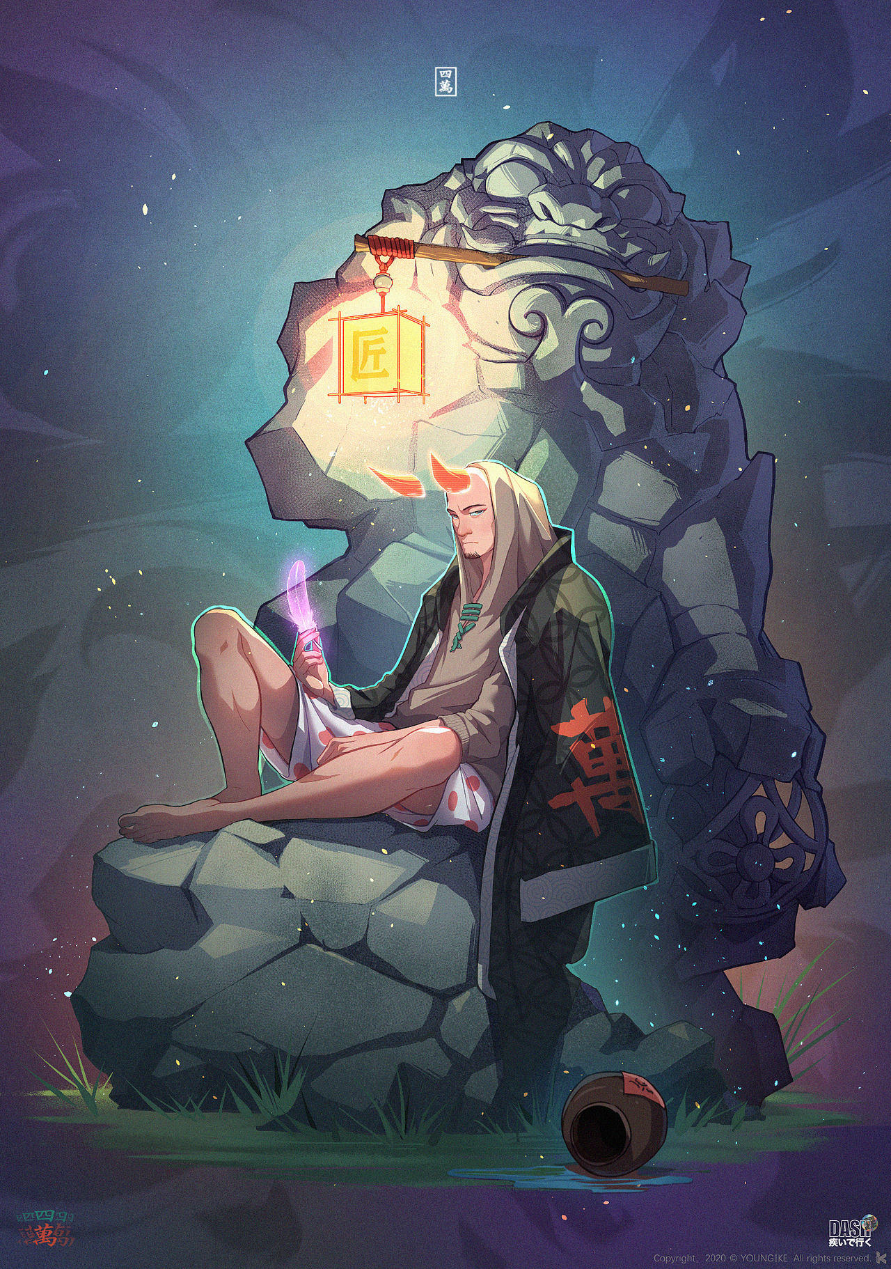 【 萬 · 九蓮寶燈 】（图ZMjAwMjM3ODI0） - 创作习作 - 站酷设计师YOUNGIKE原创素材 - 站酷ZCOOL
