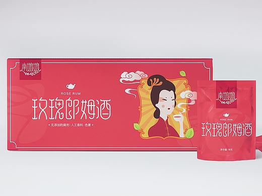 南娘娘/古风时尚养身/水果花茶/茶饮包装