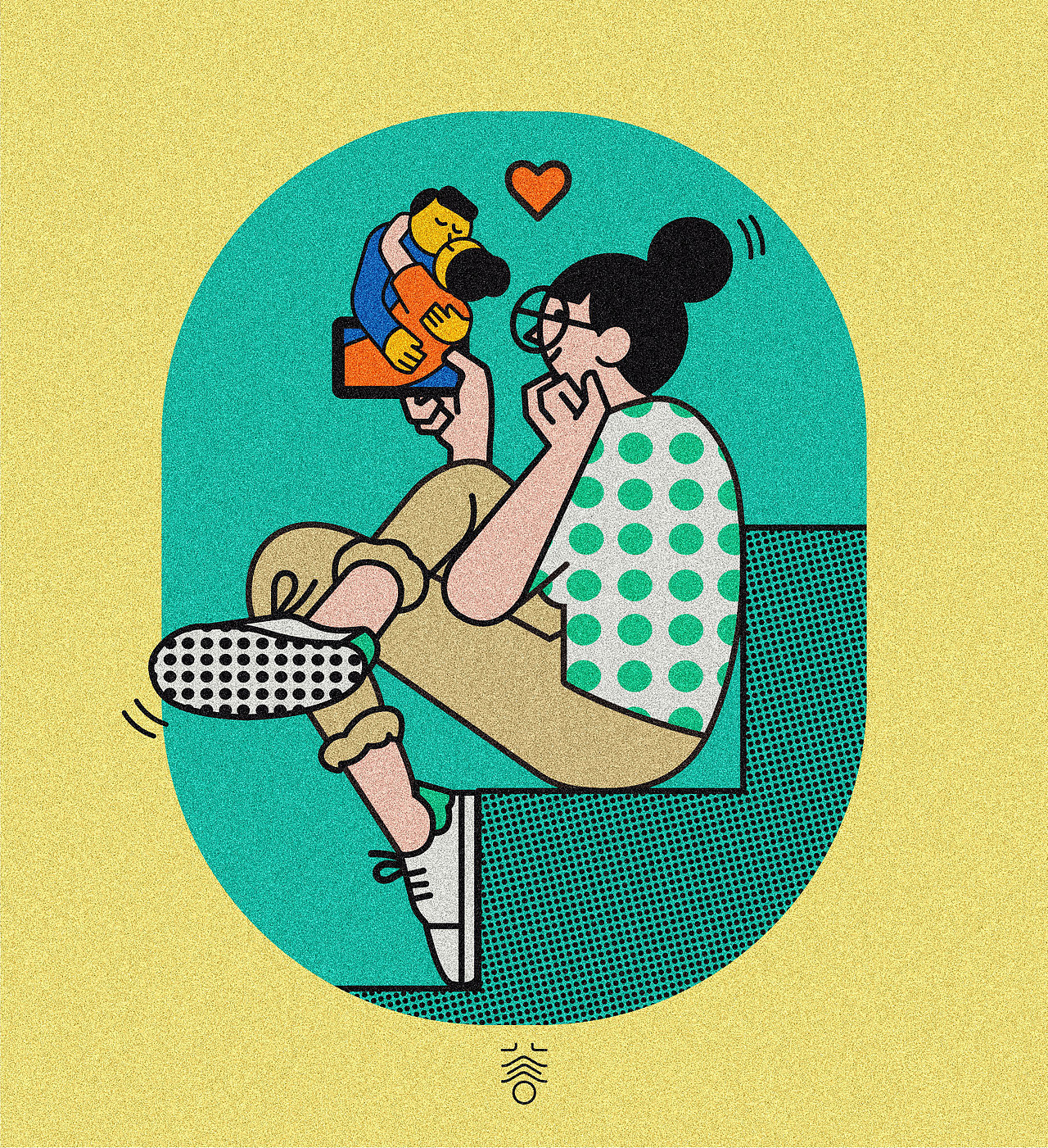 扁平 线性插画临摹/练习