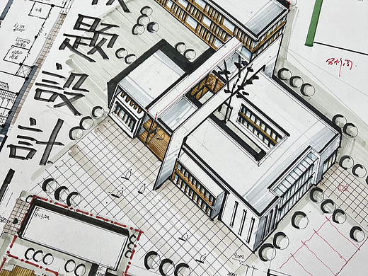 建筑快题作品