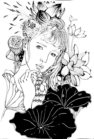 因为对电绘了解得比较少,正在接触的过程,所以在电绘方面使用的是比较傻瓜的方式。