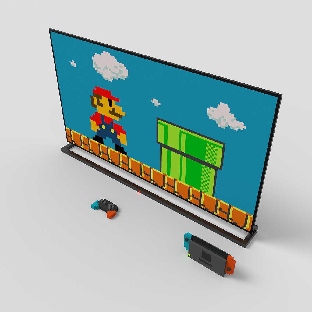 MagicaVoxel 数码篇（图ZMTE4ODM4ODU2） - 场景 - 站酷设计师图为设计原创素材 - 站酷ZCOOL