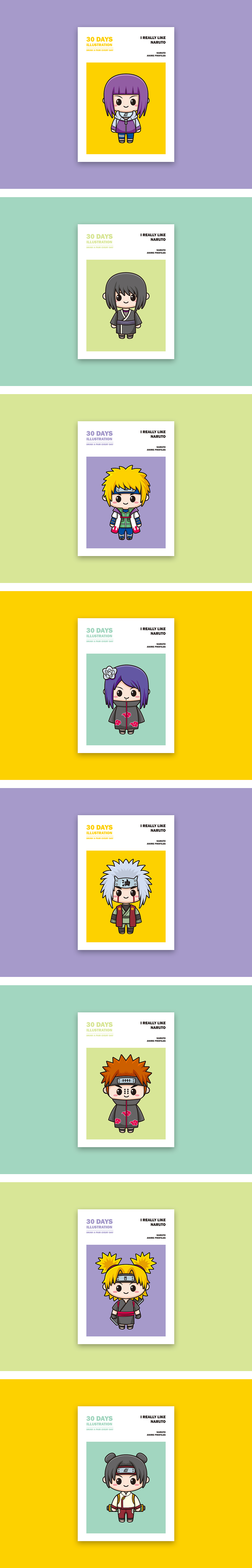 30 days illustration（图ZMTQ1ODE0NDU2） - 商业插画 - 站酷设计师吴索菋原创素材 - 站酷ZCOOL