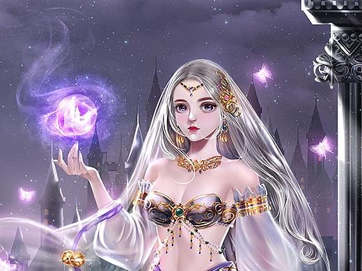 舞娘（个人主页-ZMzkxMDUyMjg=） - 商业插画 - 站酷设计师绘星辰CICI原创素材 - 站酷ZCOOL