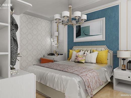 简欧风全屋家具设计，宅配搭配（个人主页-ZNDM3ODY3MDg=） - 家装设计 - 站酷设计师叶落听风语原创素材 - 站酷ZCOOL