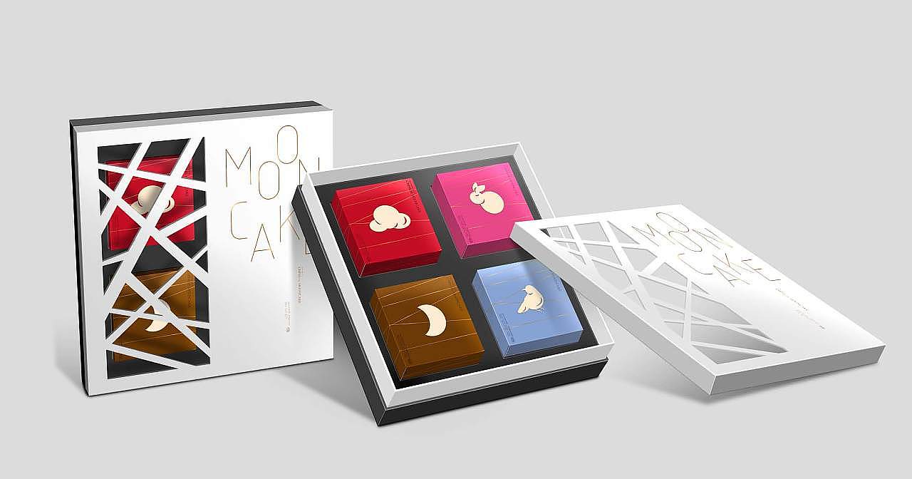 巨灵设计：月饼盒结构公版设计示意（图ZMjY2MzExOTg0） - 包装 - 站酷设计师巨灵设计心悦原创素材 - 站酷ZCOOL