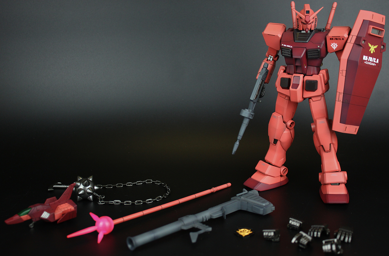 高达模型 MG78 1.5 夏亚.ver（图ZMTUzMDE4NTQ4） - 产品摄影 - 站酷设计师EEENNMWWWW原创素材 - 站酷ZCOOL