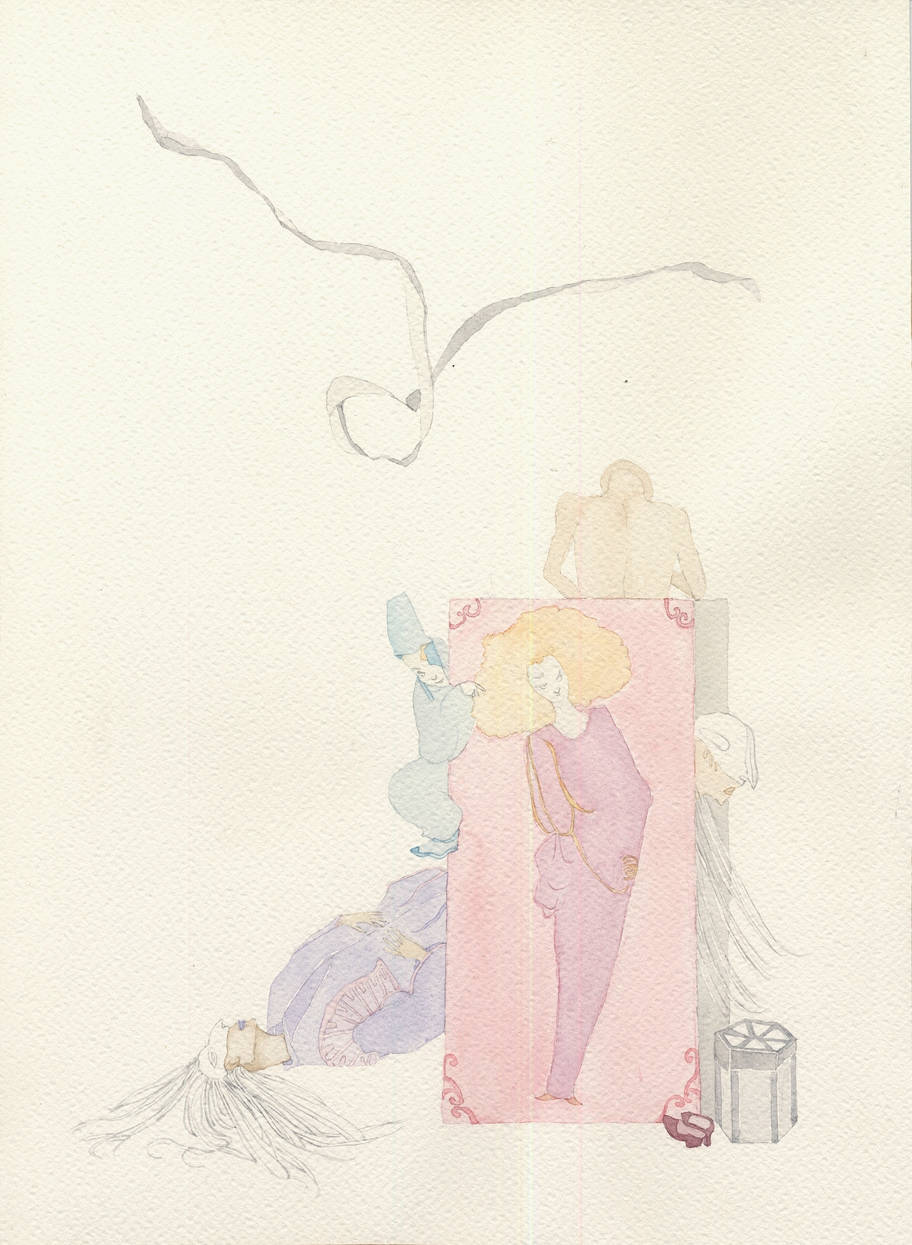 无言的墓2（图ZMjQ2ODE1NTA0） - 艺术插画 - 站酷设计师何时归来原创素材 - 站酷ZCOOL