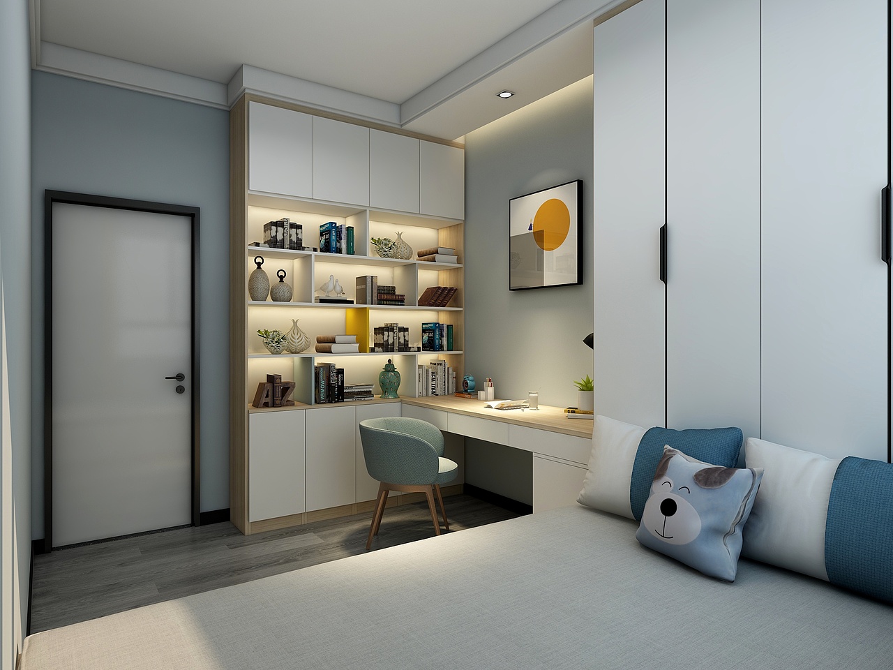 无主灯设计——现代轻奢四居