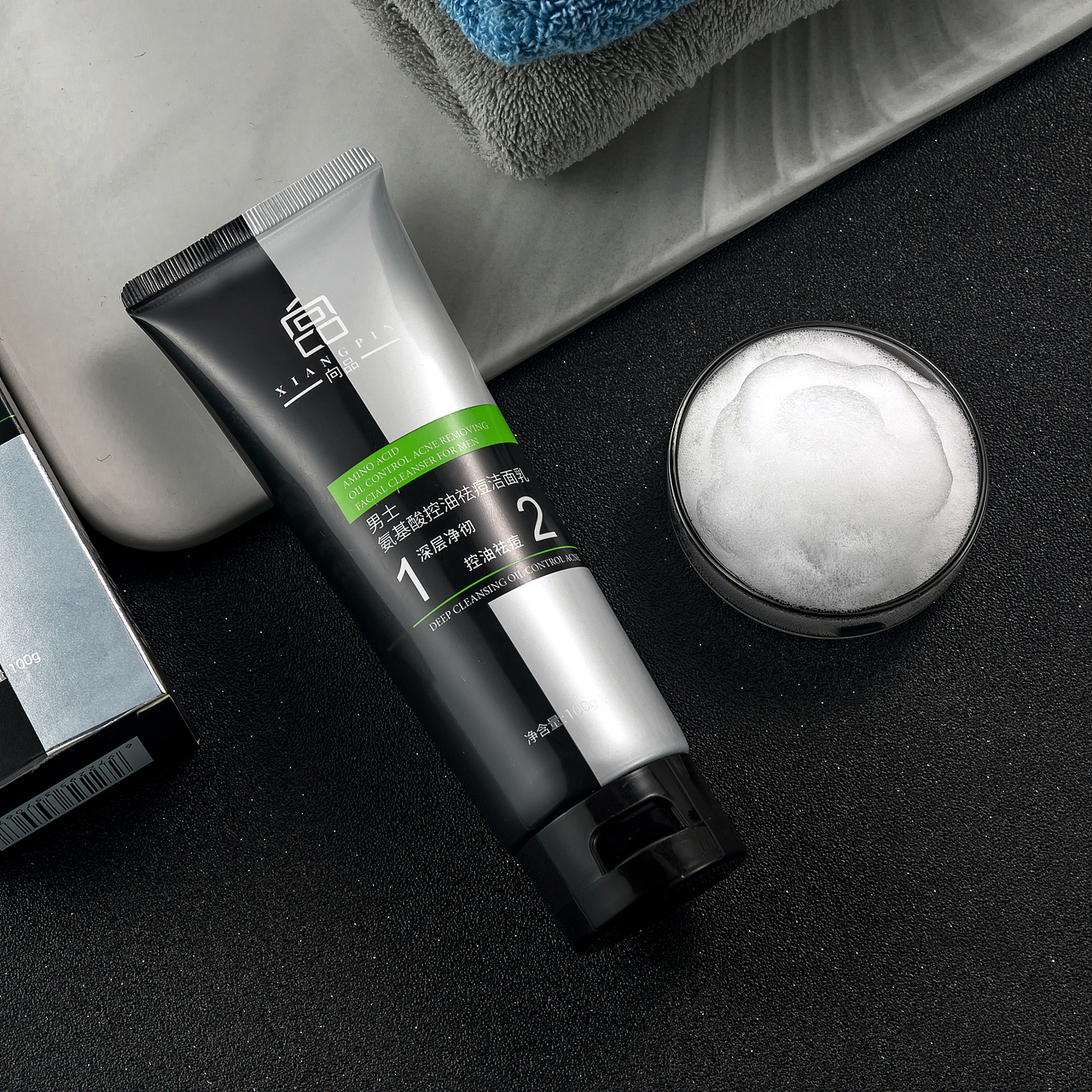 男士洁面乳（图ZMjQ3ODEzNjE2） - 产品摄影 - 站酷设计师柏杨柳原创素材 - 站酷ZCOOL